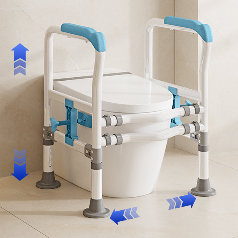 Elegant Toilet Handrail, Support weight: 550 LBS, Sky Blue.