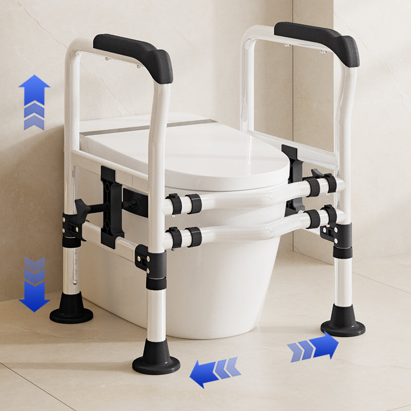 Elegant Toilet Handrail, Support weight: 550 LBS, Black.