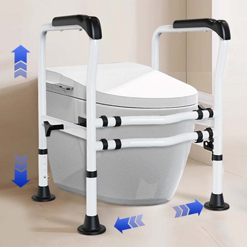 Elegant Toilet Handrail, Support weight: 550 LBS, White.