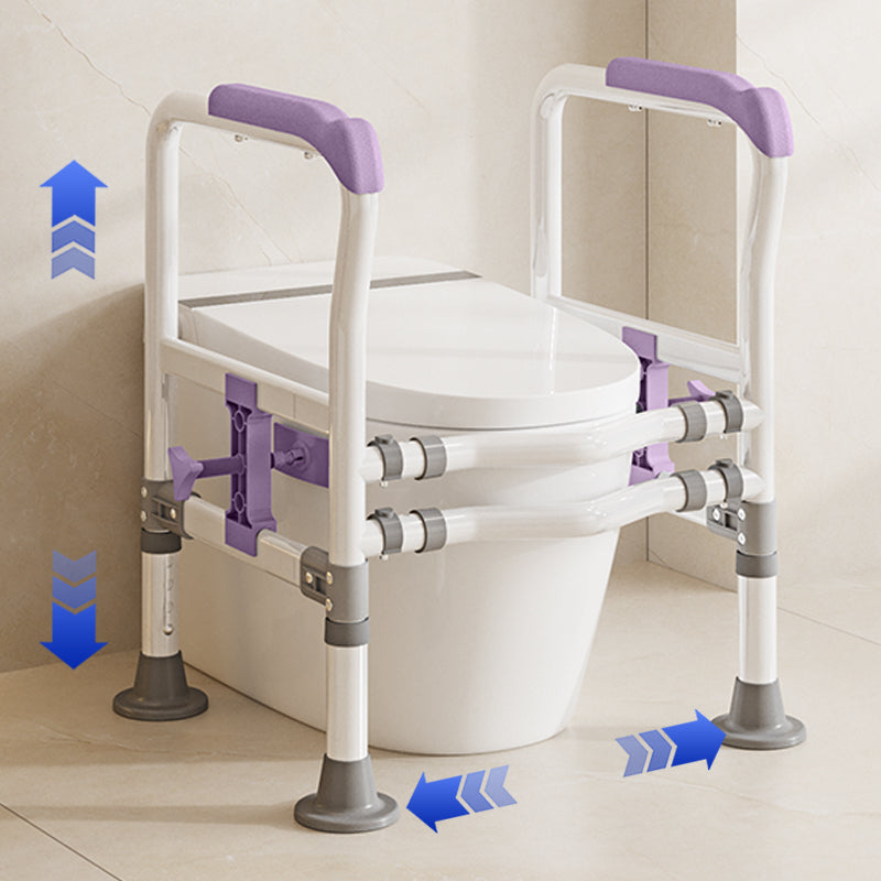 Elegant Toilet Handrail, Support weight: 550 LBS, Purple.