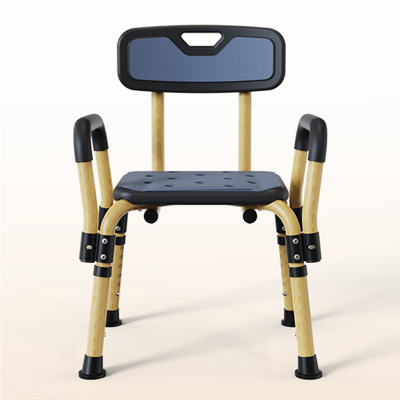 Shower Chair for Inside Shower, Elegant Black, Weight Capacity 550LBS.