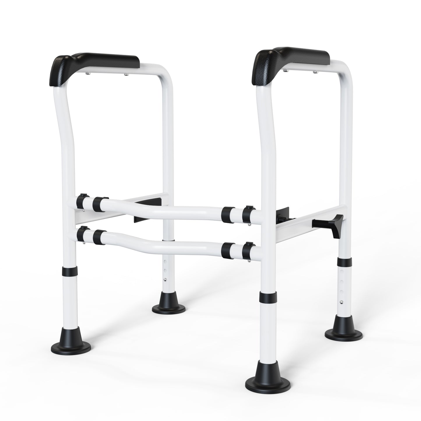Elegant Toilet Handrail, Support weight: 550 LBS, White.