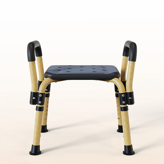 Shower Stool for Inside Shower, Elegant Black, Weight Capacity 550LBS.