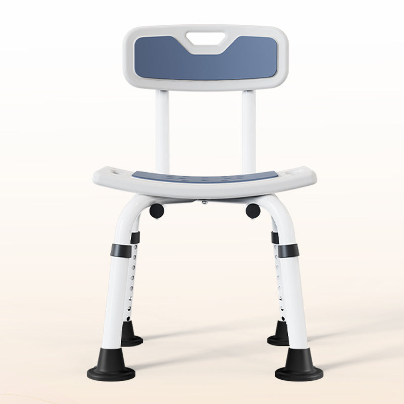 Shower Chair for Bathroom, Elegant white, weight capacity 350LBS